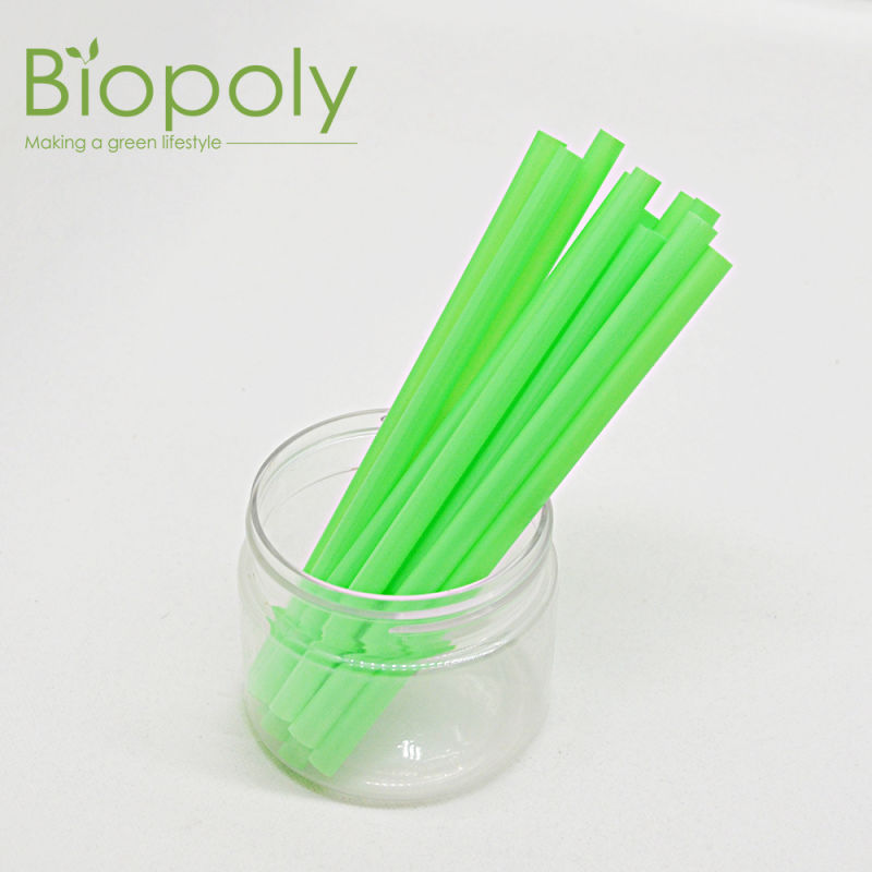 100% Biodegradable Drinking Straws Black for Tea and Coffee
