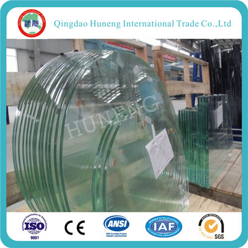 10mm Glass Table Office Table (tempered clear float glass)