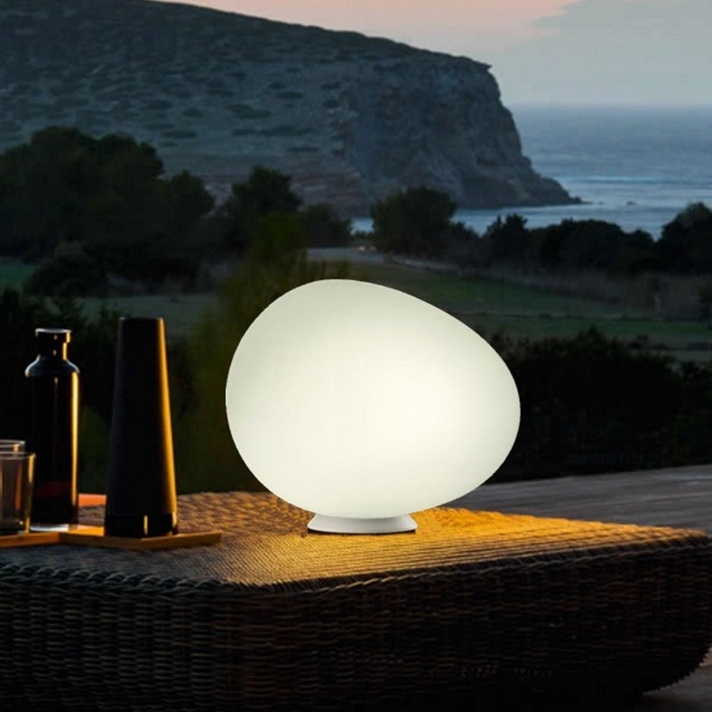 Italian Designer Table Lamp Modern Glass Table Lamps for Living Room Gregg Table Lamp (WH-MTB-49)