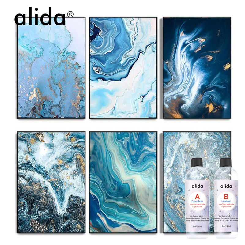 Manufacturer Clear Epoxy Resin and Hardener for Art Works