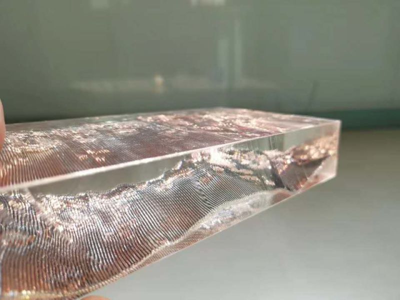 Hot Sell Curved Laminated Toughened Art Glass Tempered Decorative Glass