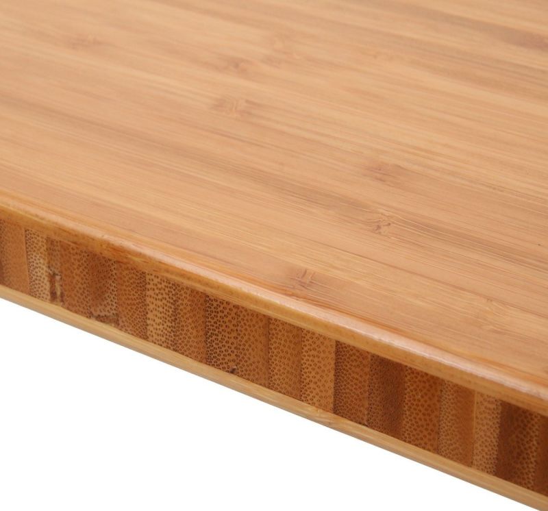 Electric Lifting Epoxy Desktop Bamboo Coffee Table Top