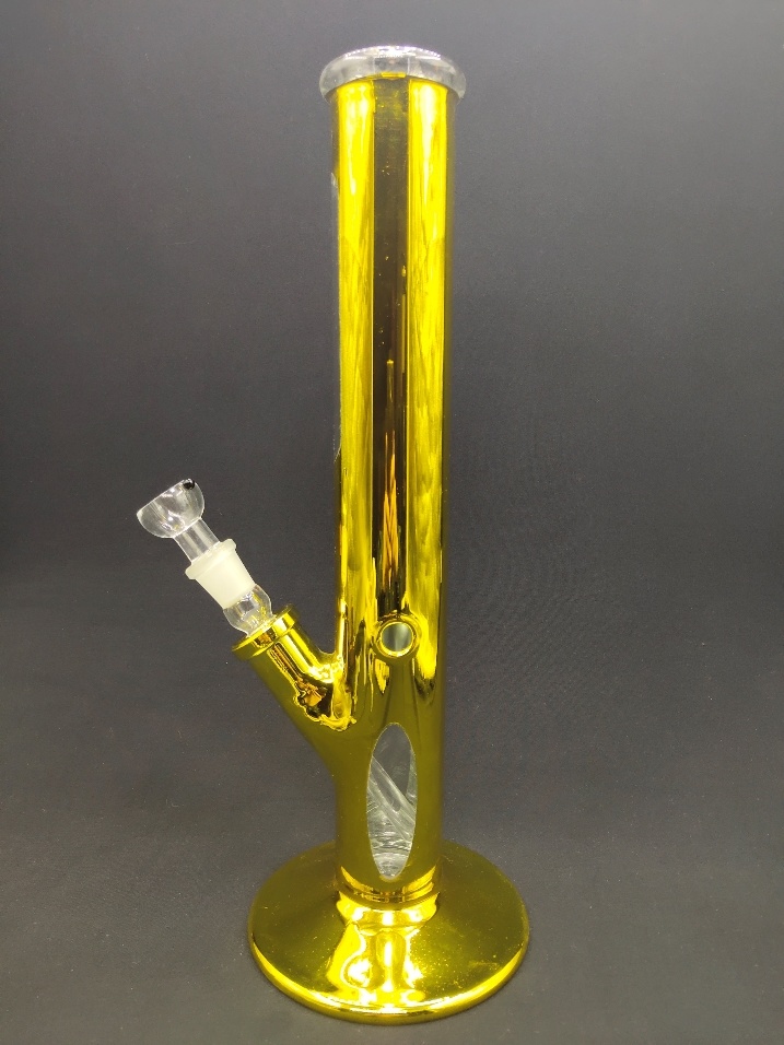 Electroplated Gold Glass Water Pipe Electroplated Glass Water Pipe