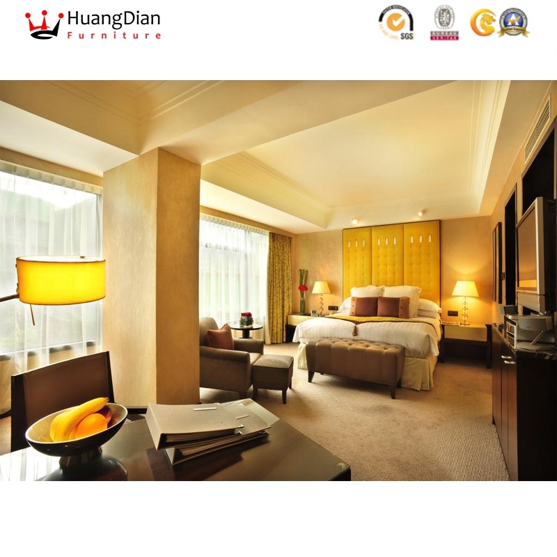 Luxure Commercial Hotel Bedroom Living Room Custom Furnitures Set