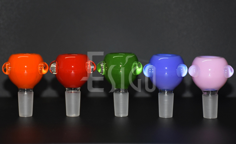 Esigo Slime Color Novelty Smoking Accessories Glass Bowl