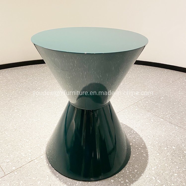 Living Room Round Conner Table Sofa Back Side Coffee Table with Factory Wholesale Price
