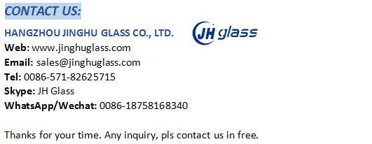 Tempered Laminated Glass Flat Glass for Building Curtain Wall