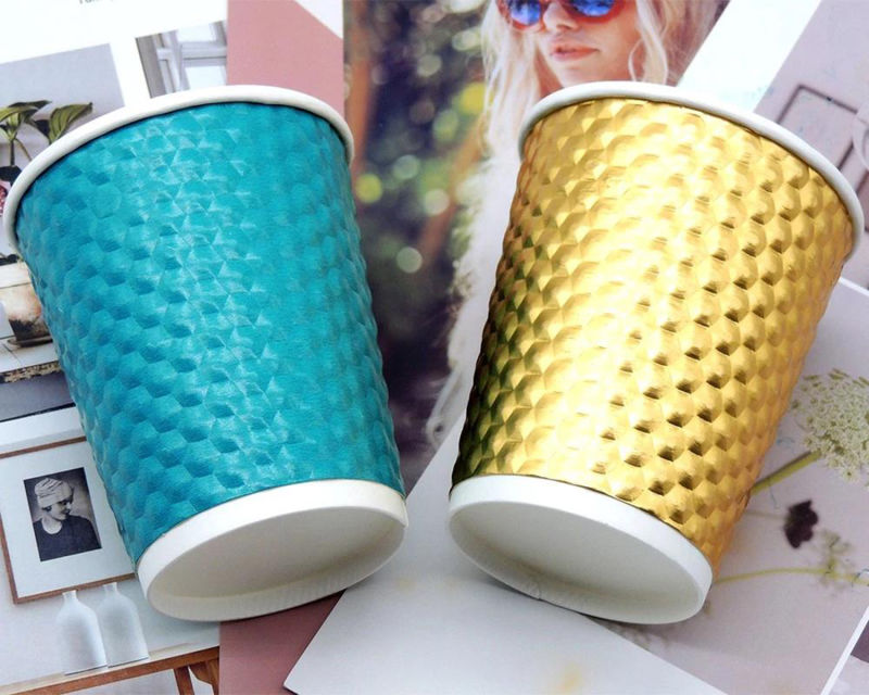 Take Away Ripple Wall Paper Cup Coffee Cups