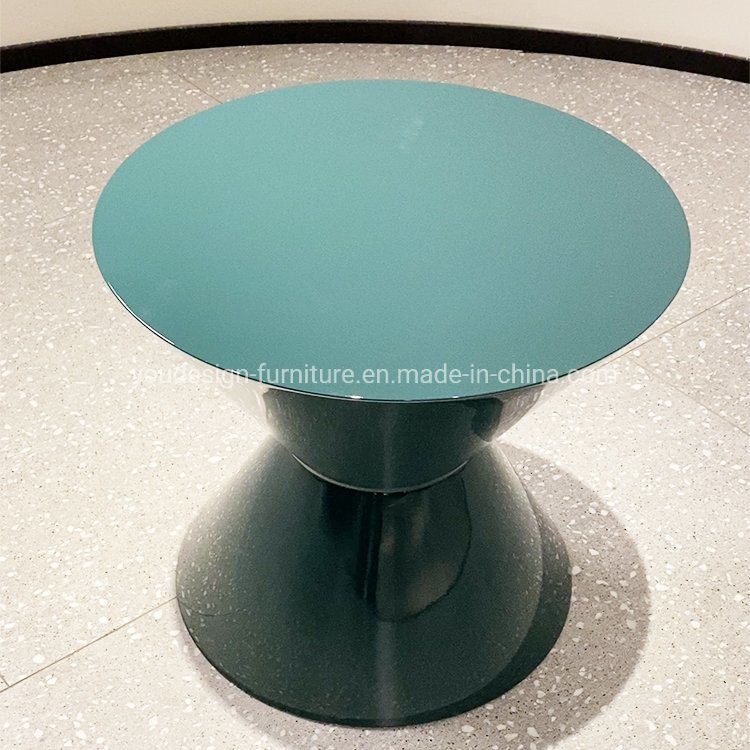 Living Room Round Conner Table Sofa Back Side Coffee Table with Factory Wholesale Price