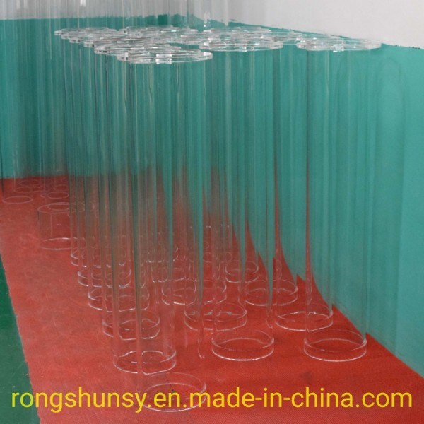Quartz Glass Cylinder Fused Silica Transparent Quartz Tubes