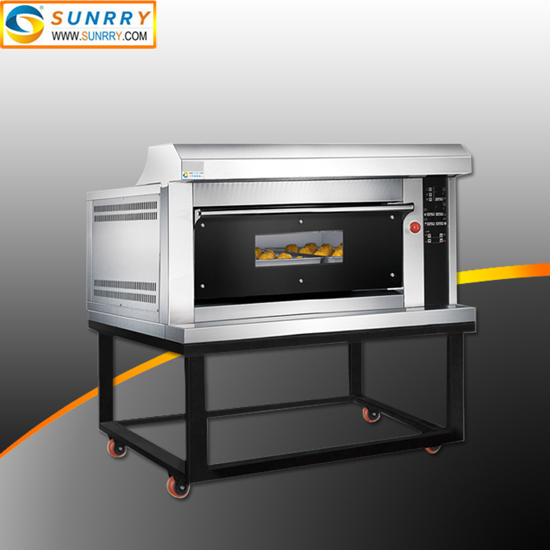 Luxurious Separable Glass Door Gas Deck Oven with Spray Function