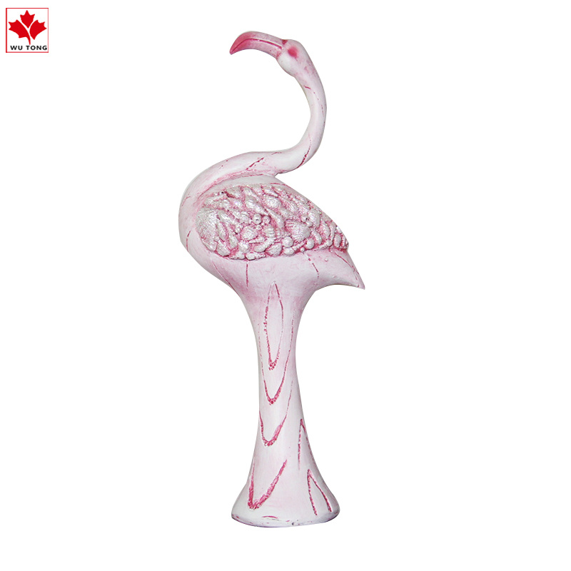 Custom Resin Flamingo Decoration Piece Creative Home Desktop Decoration
