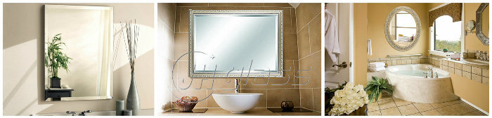 5mm Clear Aluminum Mirror for Bathroom Mirror