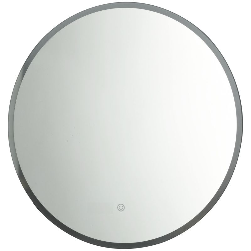 5mm Glass Environmental Silver Mirror, LED Light Touch on/off Decorative Wall Mirror