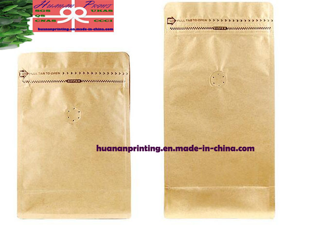 Black Bag Pillow Bag for Coffee Packing