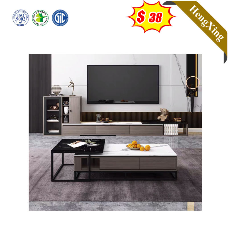 Nordic Marble Side Table Hotel Furniture Set TV Cabinet Coffee Tables