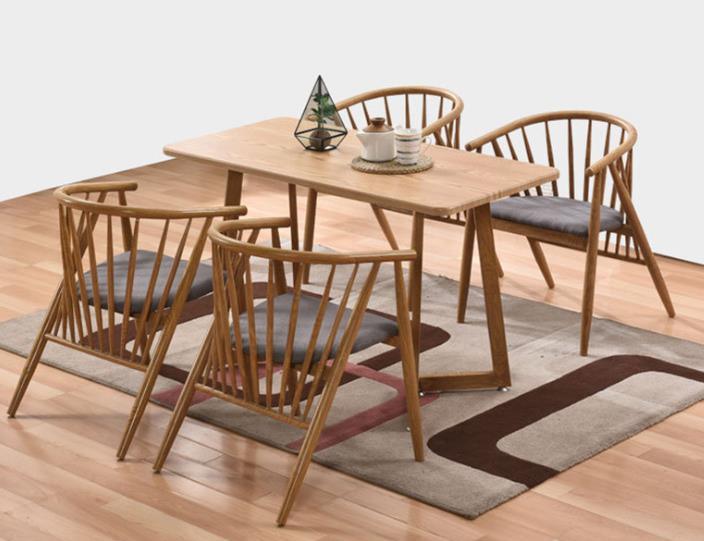 Modern Design Elegant Wood Color Restaurant/ Cafe Chair for Sale