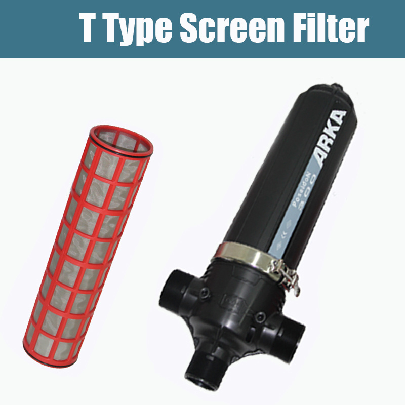 2" Lengthen Screen Filter for Farm Irrigation, Wide Filtering Surface