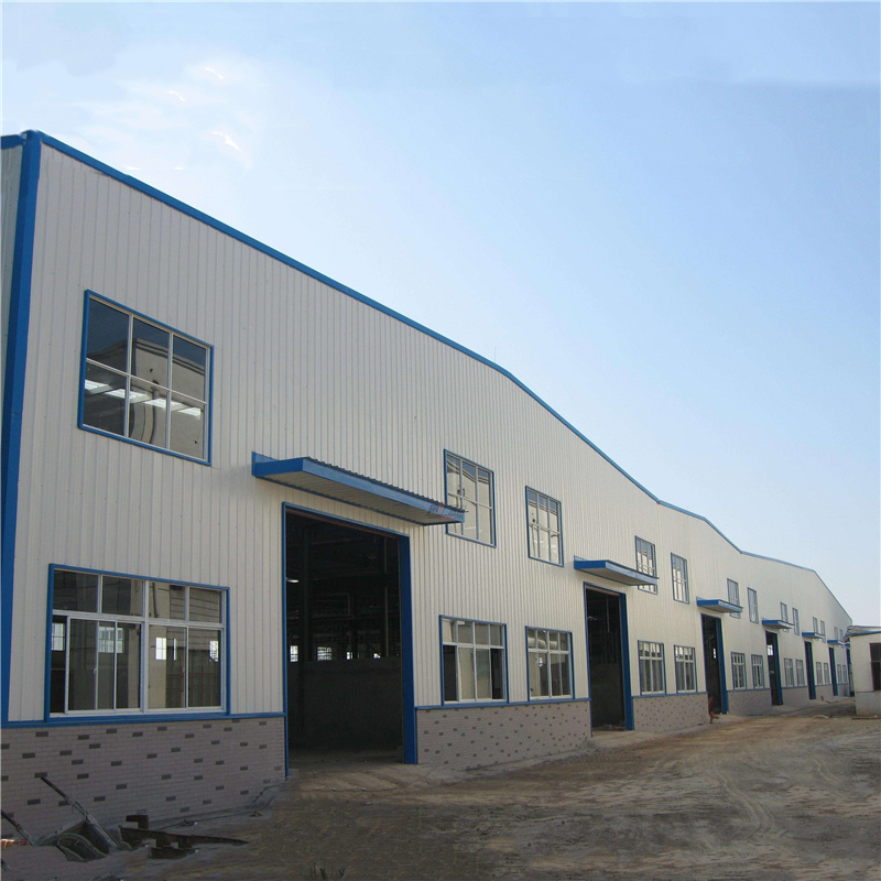 Prefabricated Light Gauge Steel Structure Warehouse Pre Engineered Frame Factories