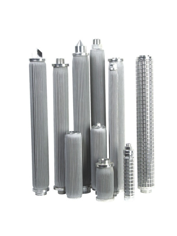 High Filtration Accuracy Sintered Candle Filter for Chemical Filber Spinning