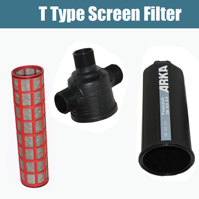 2" Lengthen Screen Filter for Farm Irrigation, Wide Filtering Surface