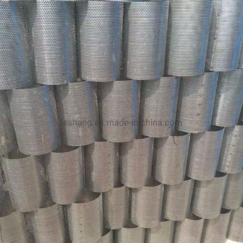 Round Perforated Metal Stainless Steel Filter Tub