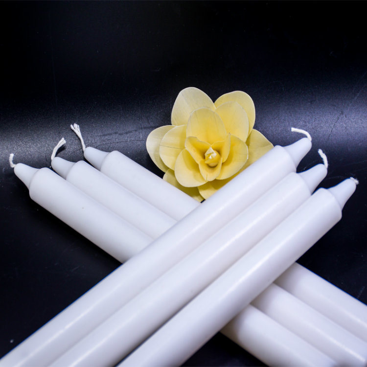 Aoyin 14G White Candle/ Wholesale Unscented Candle Custom Wax Candle