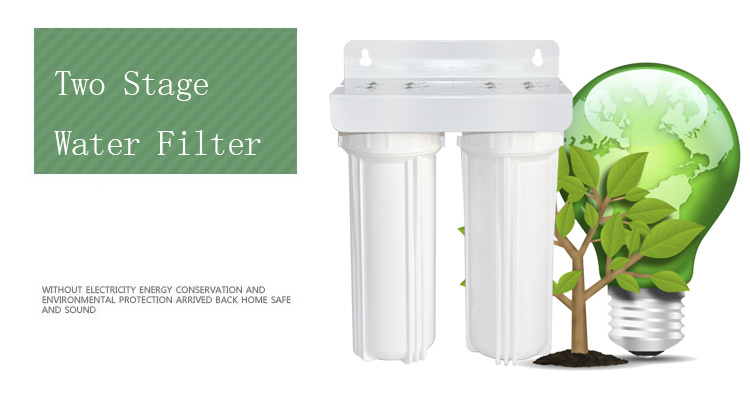 Household Two Stage PP Filter Cartridge Water Purifier