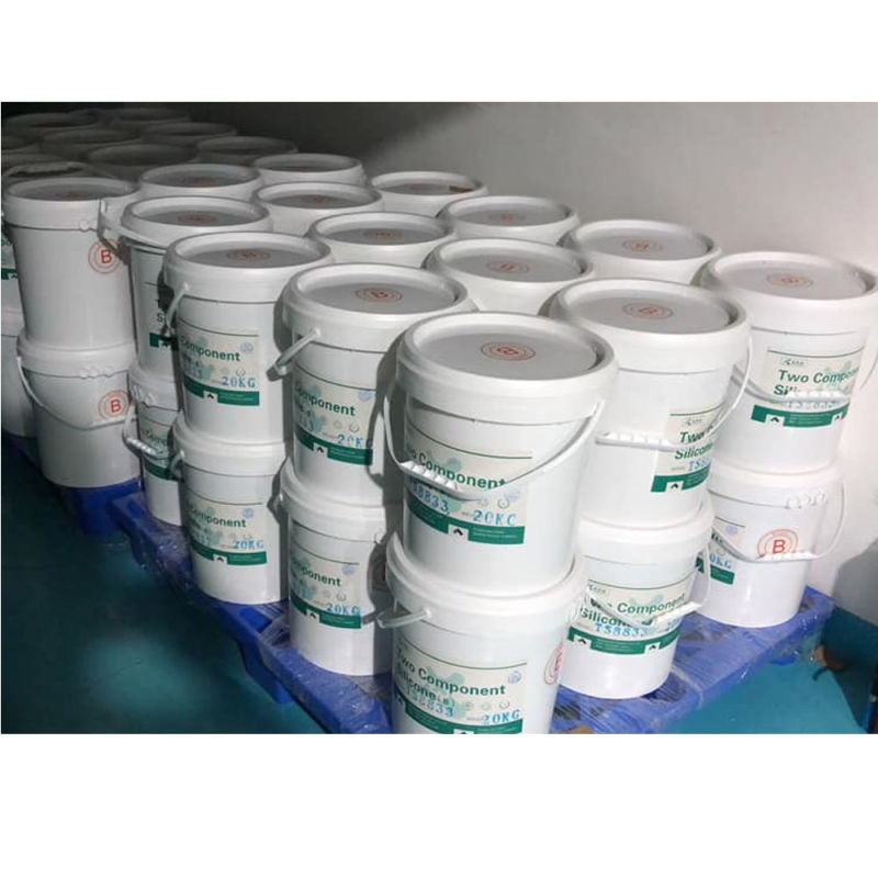 Black Chemical Liquid Potting Silicone Rubber for LED Light