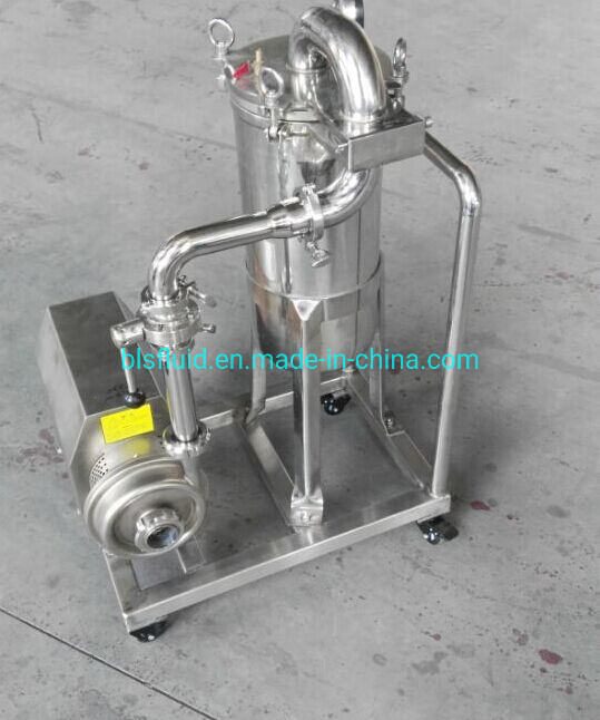 304 and 316L Stainless Steel Single Bag Filter, Ss Bag Filter Housing