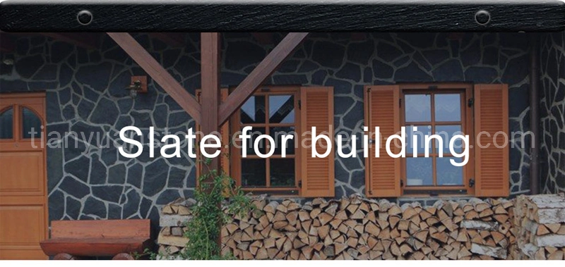 Natural Brick Look Strip Grey and Rust Slate Mosaic Outdoor Wall Tile