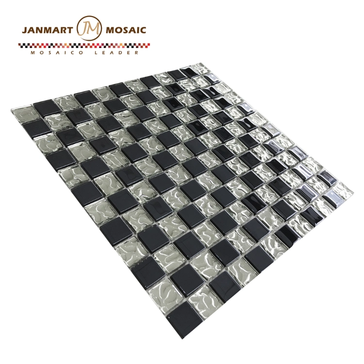 Glass Tile Sheets Metal Coating Tiles Mosaic Glass Tile Backsplash Kitchen Wall Borders Bathroom Design Mosaic