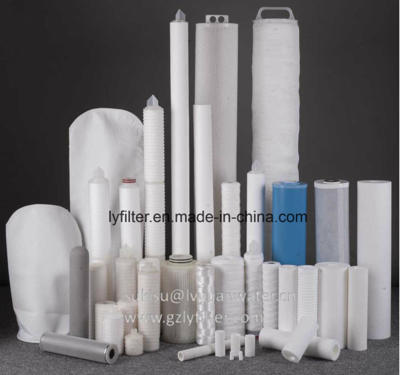 Absolute Rated Polyethersulfone Pes Membrane Pleated Cartridge Filter