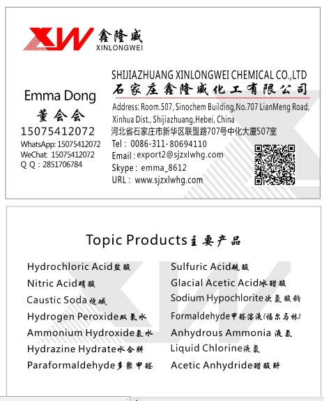 Hydrochloric Acid Liquid Chemical