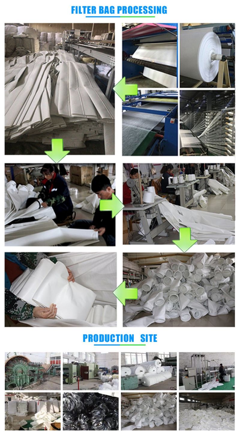 High Tensile Strength Anti-Static Dust Collector Filter Bags