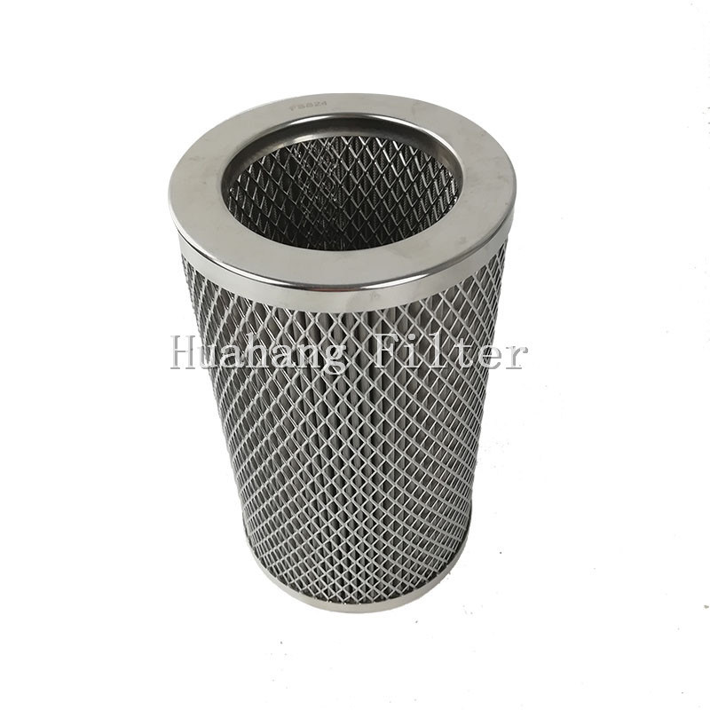 Pre-filter 125 micron Stainless steel diamond mesh ol filter element FSS24