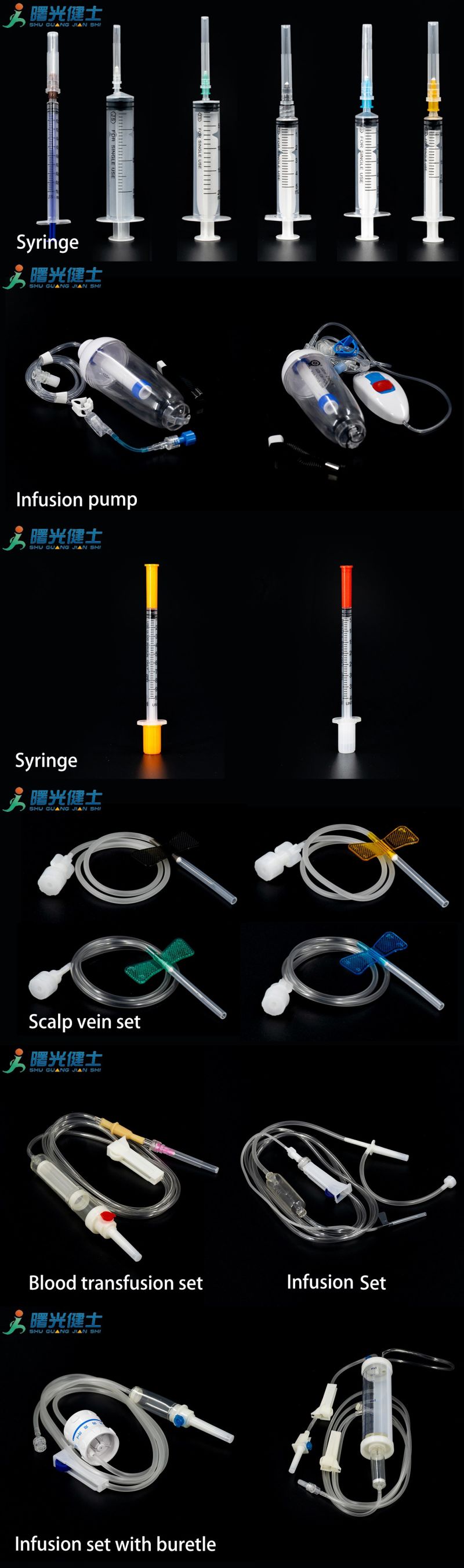 Medical Disposable Blood Convenient Transfusion Set with Filter Eo Sterile
