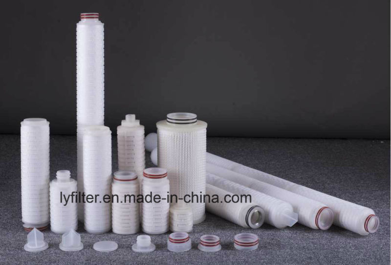 Absolute Rated Polyethersulfone Pes Membrane Pleated Cartridge Filter