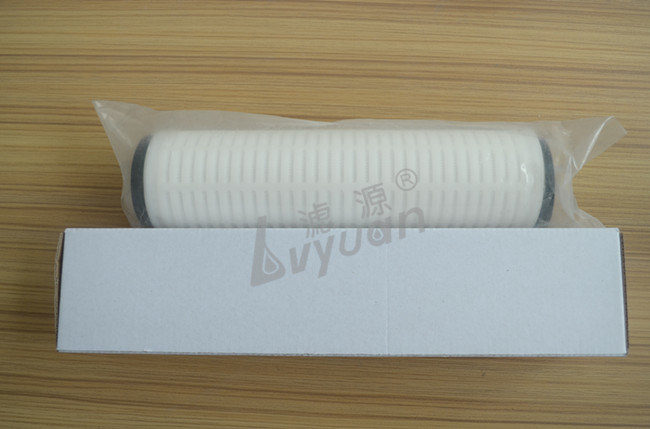 DOE Soe 10 40 Inch PP Pleated Water Filter Cartridge with 0.2 Micron Polypropylene Membrane