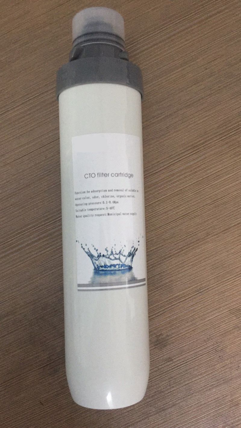 Quick-Insertion Composite Structural Water Filter Element