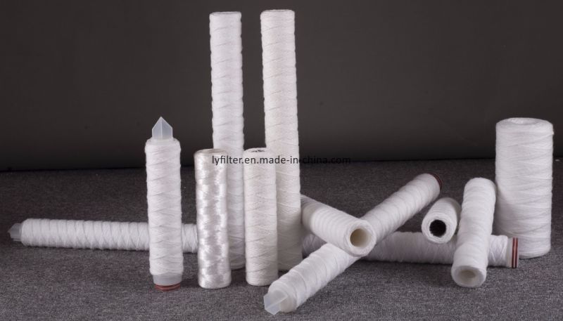 Code 0 3 6 7 8 9 Water Filter Wound Cartridges Bulk PP/Polypropylene String Filter Element