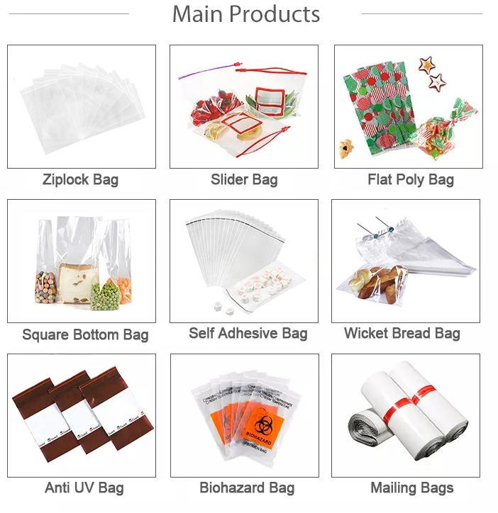 PE Mini Bags Supplier Customized Design Printing Apple Ziplock Mini Baggies Supplier