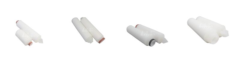 PP/Pes/N6/PTFE Membrane Pleated Filter Cartridge for Water Treatment