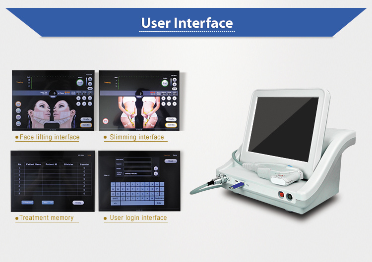 Portable Hifu 2D Machine Face Lift with Cartridge