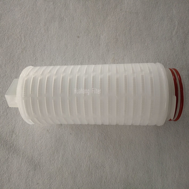 Microporous folding PP filter from water filter cartridges