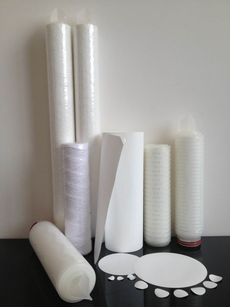 Pes Pleated Filter Cartridge with High Filtration Efficiency for Water Treatment