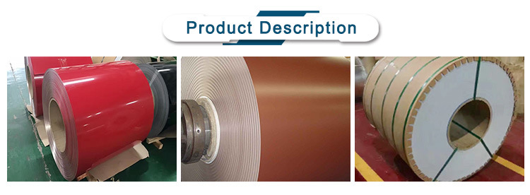 Manufacturer Aluminum Coil with High Quality 0.6-0.7mm PVDF/PE Pre Painted Color Coated/Coating Aluminum Roofing