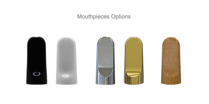1ml Plastic Mouthpieces Ceramic Vape Cartridge Cbd Vape Pen