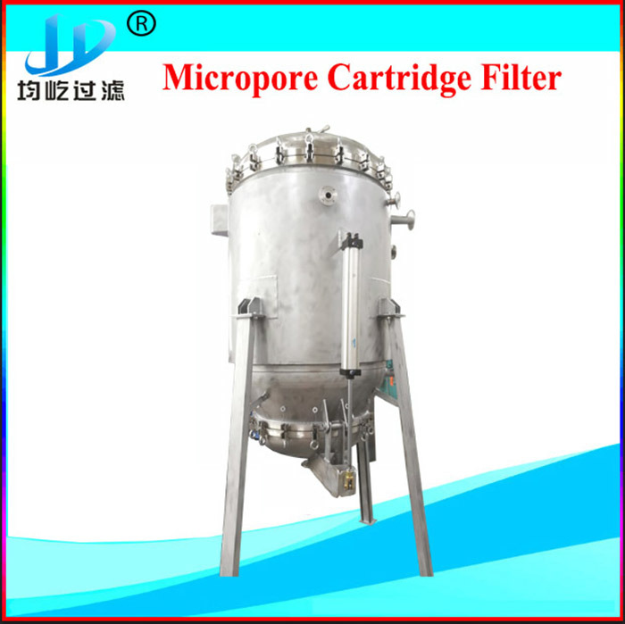 SS304 SS316L Stainless Steel Single and Multi Cartridge Filters for Liquid