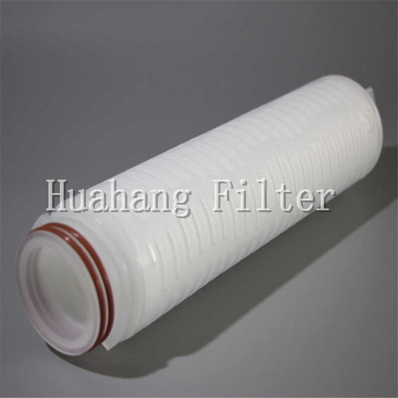 Pharmacy Electrical Chemical PES Membrane Pleated Industrial Water Filter Cartridge